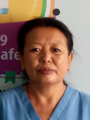 Tsering Dolker, Staff Nurse, Hunsur